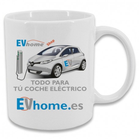 Taza coche eléctrico EVHome.