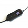 Cargador Portátil para coche eléctrico regulable con pantalla y con conector Tipo 2.