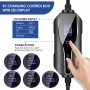 Cargador Portátil para coche eléctrico regulable con pantalla y con conector Tipo 2.