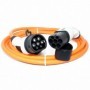 Cable Tipo 2 Mennekes de 32 A monofásico de 8 metros (IEC 62196)