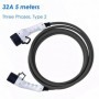 Cable Tipo 2 Mennekes EN OFERTA¡¡¡ de 32 A trifásico de 5 metros (IEC 62196)