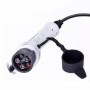 Cable para recarga de coche eléctrico Tipo 1 desde cargador Tipo 2 de 32A con 1 metro - Convertidor