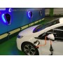 Adaptador para vehículo eléctrico con conector Tipo 1 de 32A. Podrás recargar con cable Tipo 2.