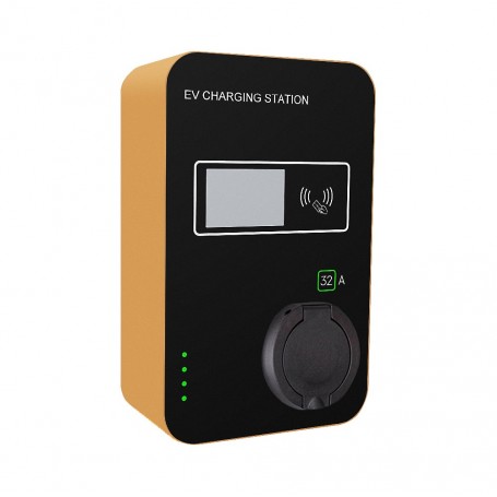 Punto de recarga Wallbox con Socket de 32A, monofásico ó trifásico, Tipo 2 ó Tipo 1. SIN CABLE